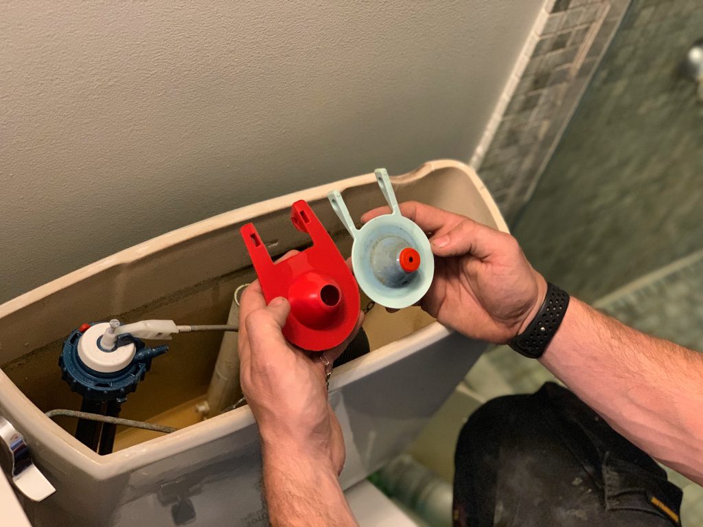 Flopper replacement by First Chicago Plumbing