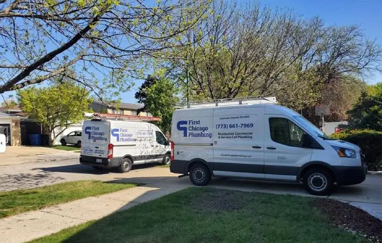 First Chicago Plumbing Van