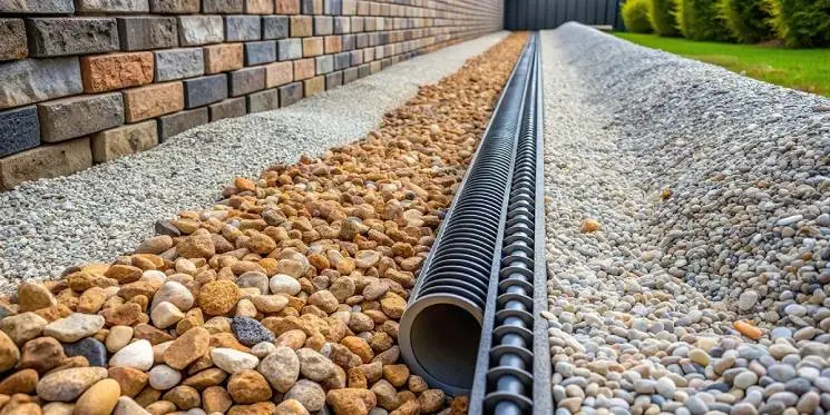 French Drain Installation